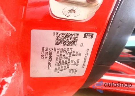 2024 Chevrolet Corvette Stingray 2Lt из США, поврежденный, VIN 1G1YB2D42R5122244